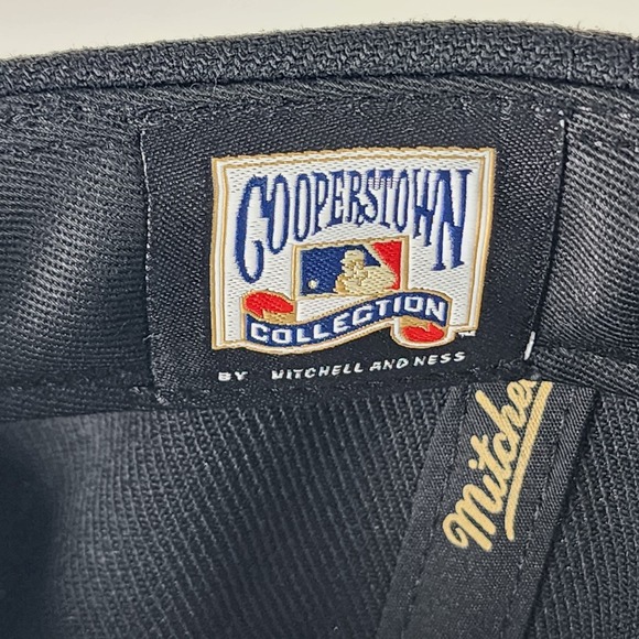 Florida Marlins Retro Snapback Hat Mens OS Black Mitchell & Ness Cooperstown Cap - Picture 12 of 12
